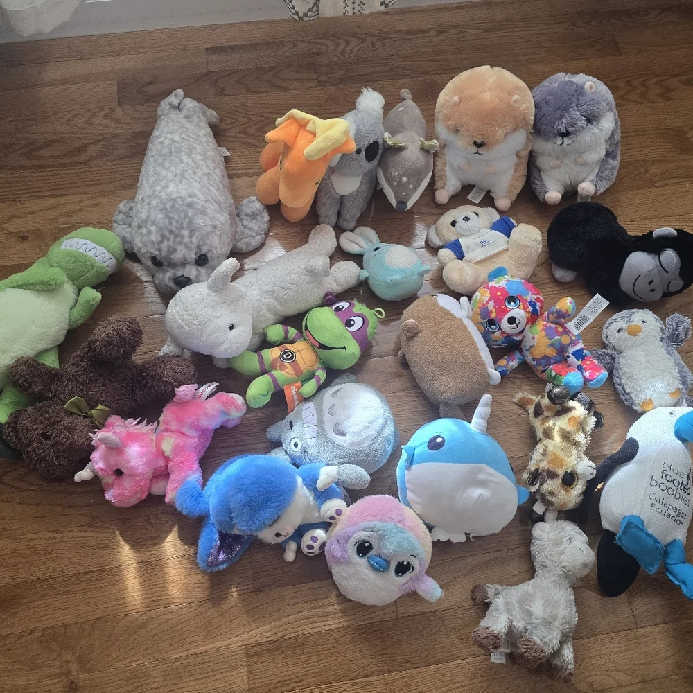 Assorted Plush Toy Collection